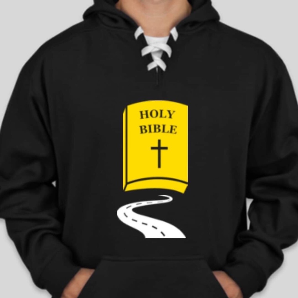 Faith sweater bible sweater hooded